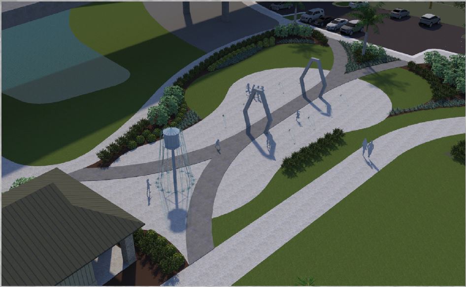 Construction underway! Mt. Pleasant Memorial waterfront park – Phase III